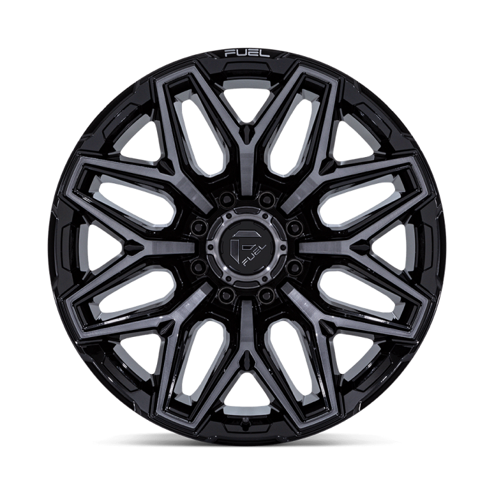 Felga aluminiowa FLUX Gloss Black Brush Fc Gray Ddt FUEL - ujęcie 2