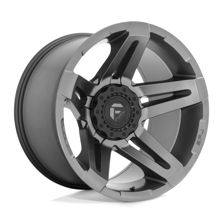 Felga aluminiowa D764 SFJ Matte Gun Metal FUEL