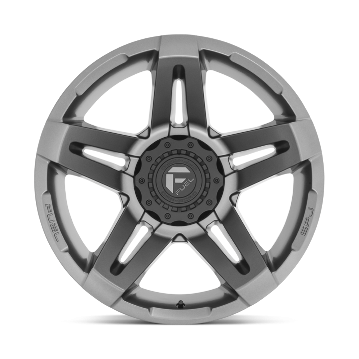 Felga aluminiowa D764 SFJ Matte Gun Metal FUEL - ujęcie 2