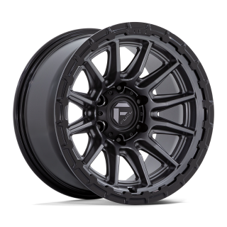 Felga aluminiowa FC866 PISTON Matte Gunmetal W/ Gloss Black Lip FUEL