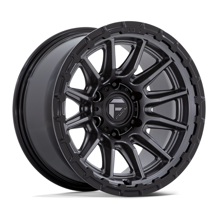Felga aluminiowa FC866 PISTON Matte Gunmetal W/ Gloss Black Lip FUEL