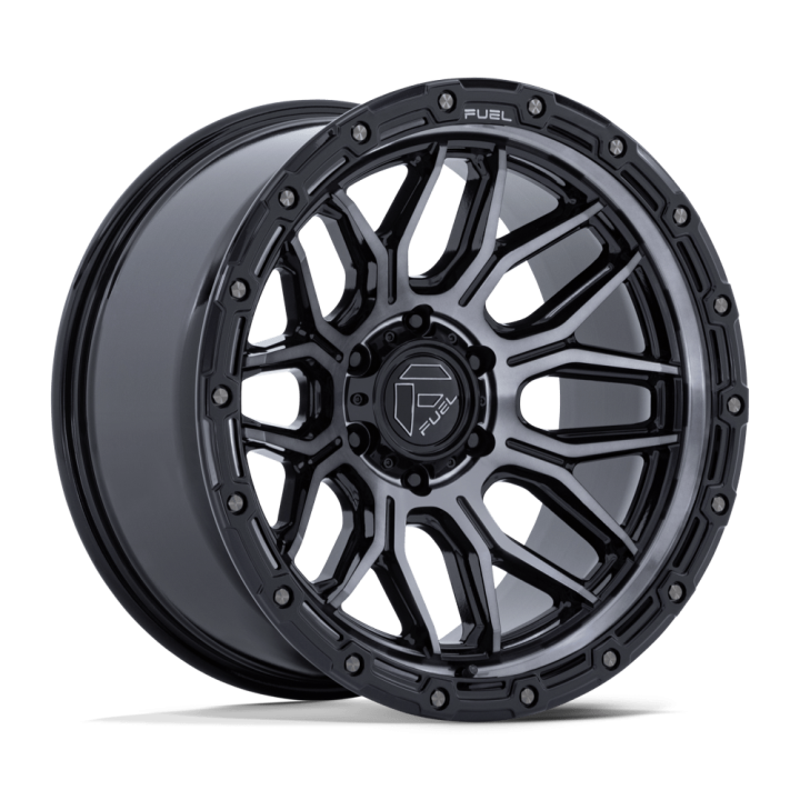 Felga aluminiowa FC881 SURGE Gloss Black Machined W/ Gray Tint FUEL
