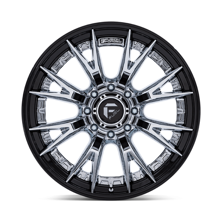 Felga aluminiowa FC402 CATALYST Chrome W/ Gloss Black Lip FUEL - ujęcie 3