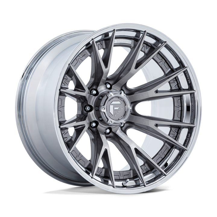Felga aluminiowa FC402 CATALYST Platinum W/ Chrome Lip FUEL