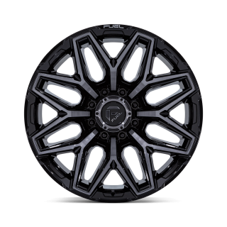 Felga aluminiowa FLUX Gloss Black Brush Fc Gray Ddt FUEL - ujęcie 2