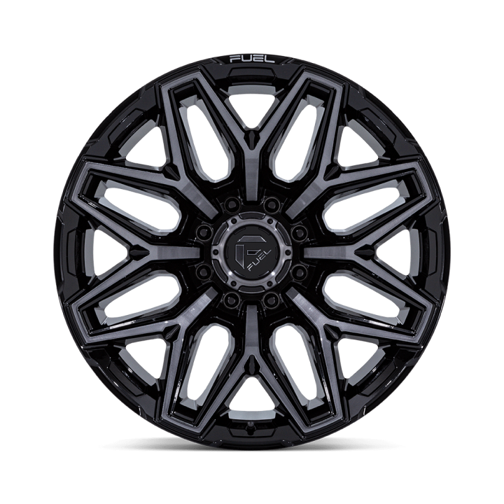 Felga aluminiowa FLUX Gloss Black Brush Fc Gray Ddt FUEL - ujęcie 2