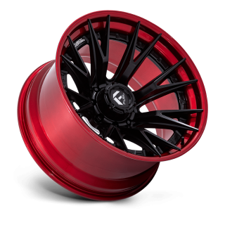 Felga aluminiowa FC402 CATALYST Matte Black W/ Candy Red Lip FUEL - ujęcie 2