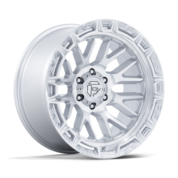 Felga aluminiowa FC890 RAIL Gloss Silver W/ Machined Face FUEL