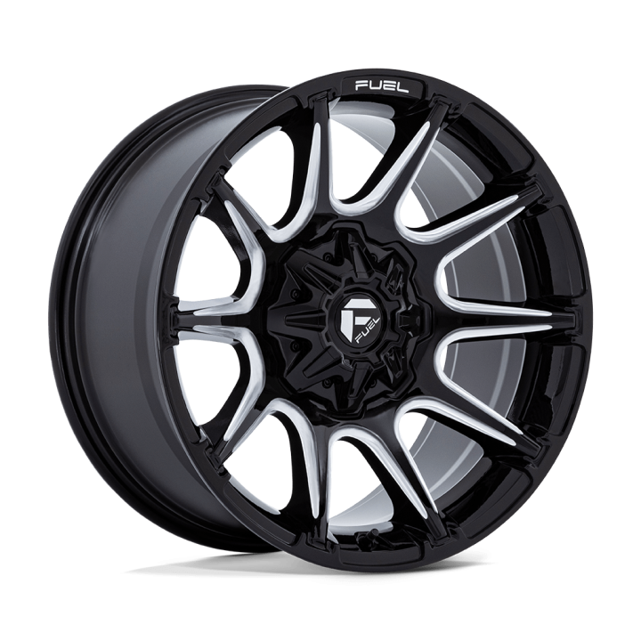 Felga aluminiowa FC880 SUPER C Gloss Black Milled FUEL