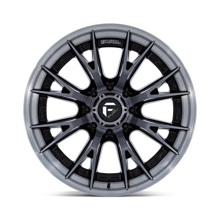 Felga aluminiowa FC402 CATALYST Gloss Black Brushed Dark Tint FUEL - ujęcie 2