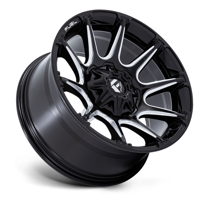 Felga aluminiowa FC880 SUPER C Gloss Black Milled FUEL - ujęcie 2