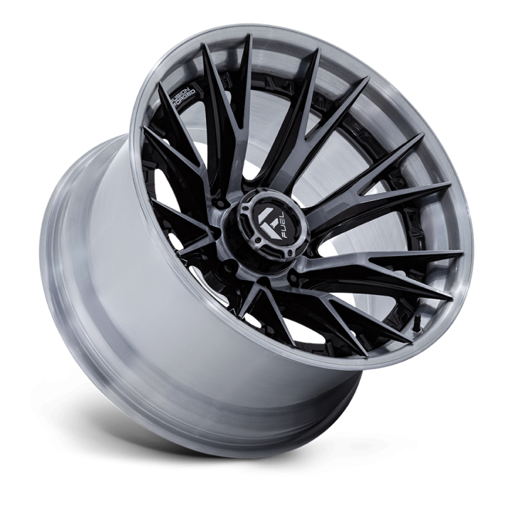 Felga aluminiowa FC402 CATALYST Gloss Black Brushed Dark Tint FUEL - ujęcie 3