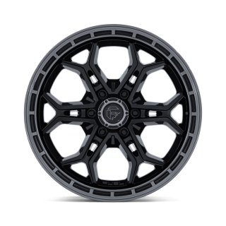 Felga aluminiowa FC896 HEATHEN Gloss Black W/ Gloss Gunmetal Lip FUEL - ujęcie 2