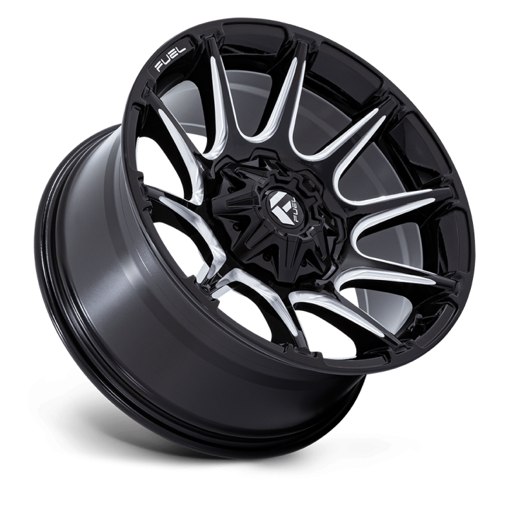 Felga aluminiowa FC880 SUPER C Gloss Black Milled FUEL - ujęcie 2