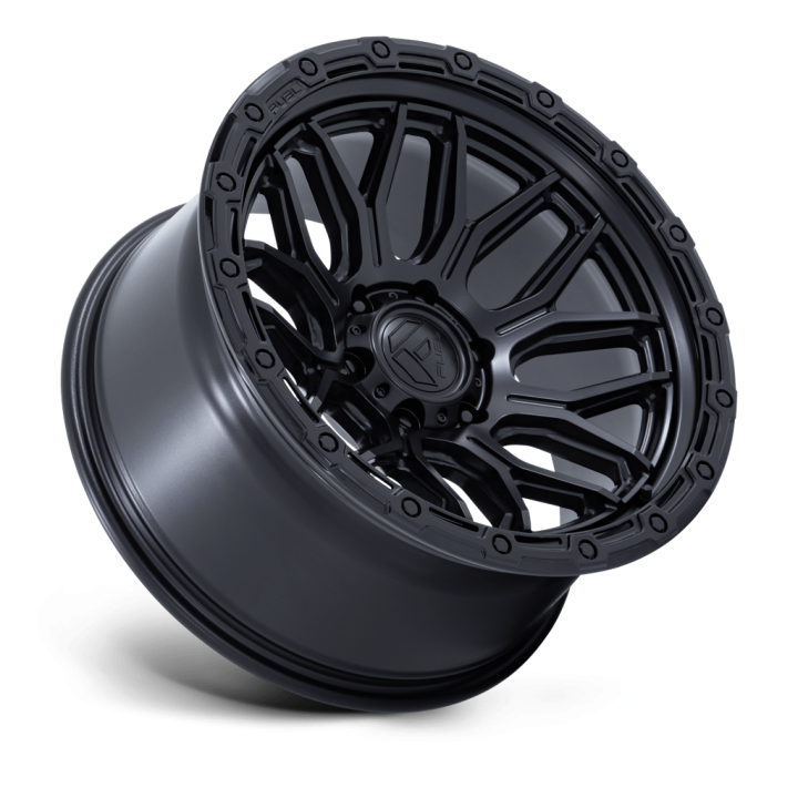 Felga aluminiowa FC881 SURGE Matte Black W/ Gloss Black Lip FUEL - ujęcie 2