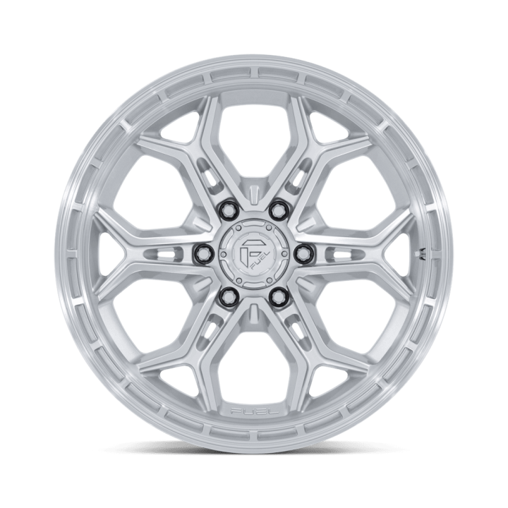 Felga aluminiowa FC896 HEATHEN Gloss Silver W/ Machined Face FUEL - ujęcie 3