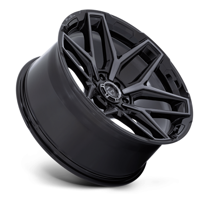 Felga aluminiowa FLUX Gloss Black Brush Fc Gray Ddt FUEL - ujęcie 2