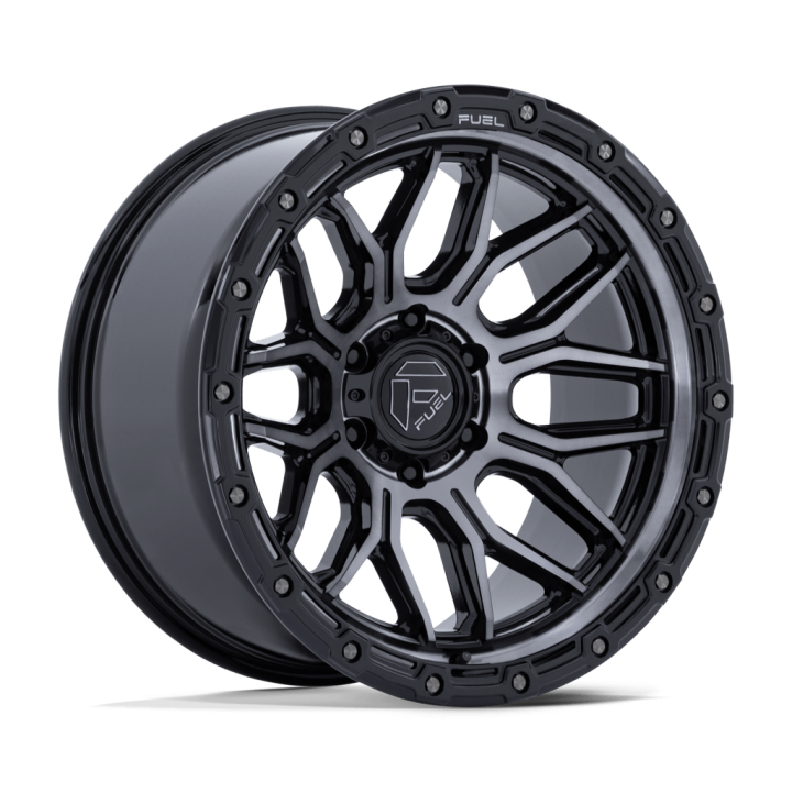 Felga aluminiowa FC881 SURGE Gloss Black Machined W/ Gray Tint FUEL