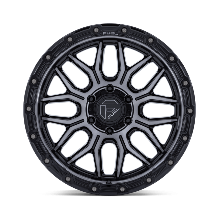 Felga aluminiowa FC881 SURGE Gloss Black Machined W/ Gray Tint FUEL - ujęcie 2