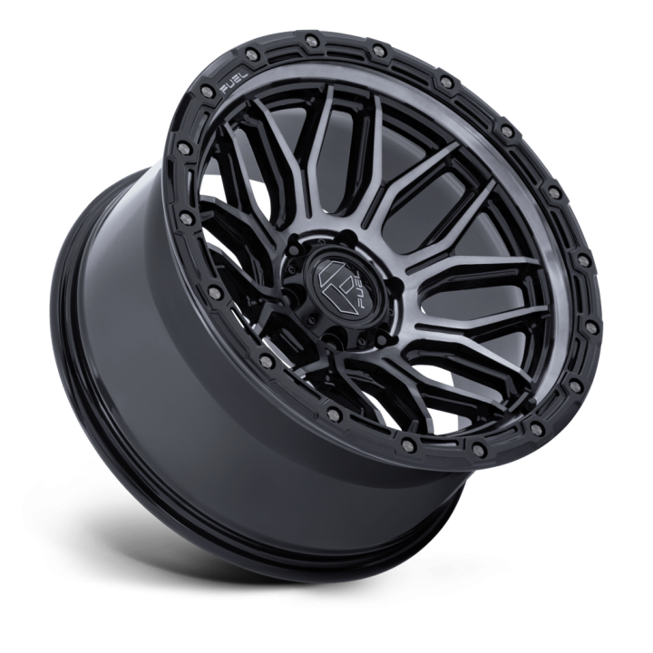 Felga aluminiowa FC881 SURGE Gloss Black Machined W/ Gray Tint FUEL - ujęcie 3