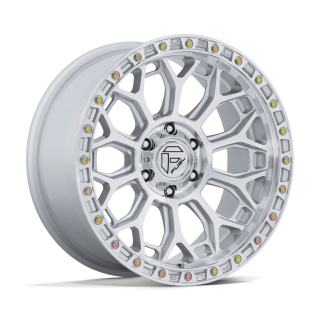 Felga aluminiowa FC901 TALON Gloss Silver W/ Machined Face FUEL