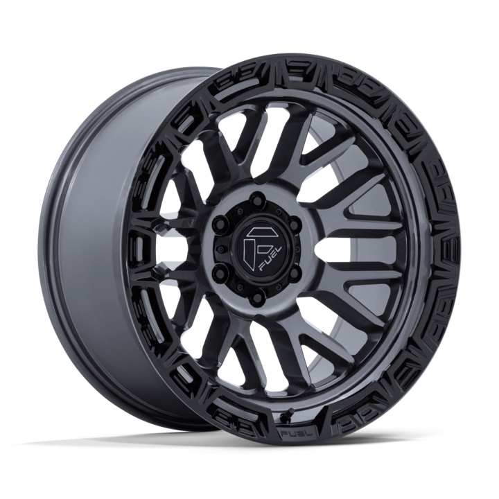 Felga aluminiowa FC890 RAIL Gloss Gunmetal W/ Gloss Black Lip FUEL