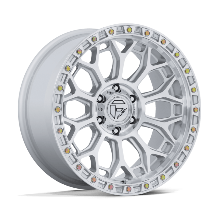 Felga aluminiowa FC901 TALON Gloss Silver W/ Machined Face FUEL