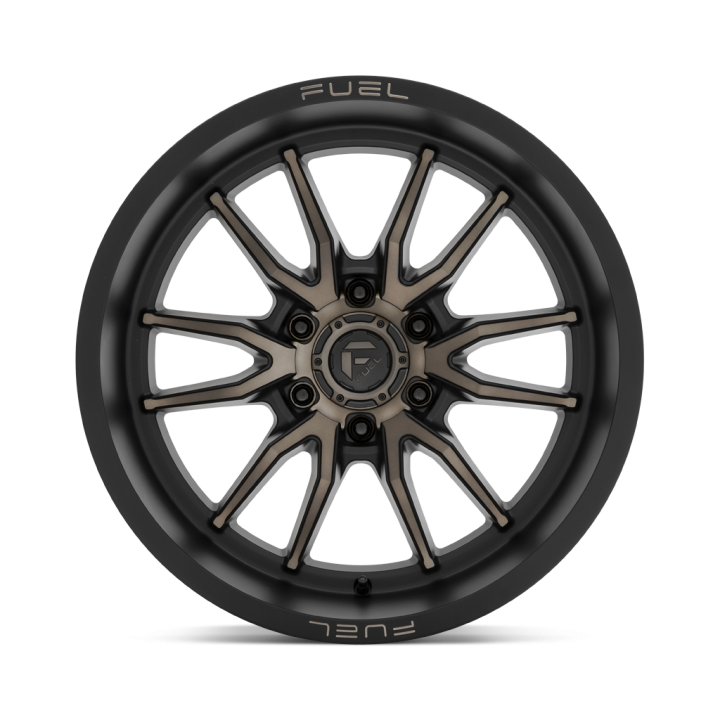Felga aluminiowa D762 CLASH Matte Black Double Dark Tint FUEL - ujęcie 3