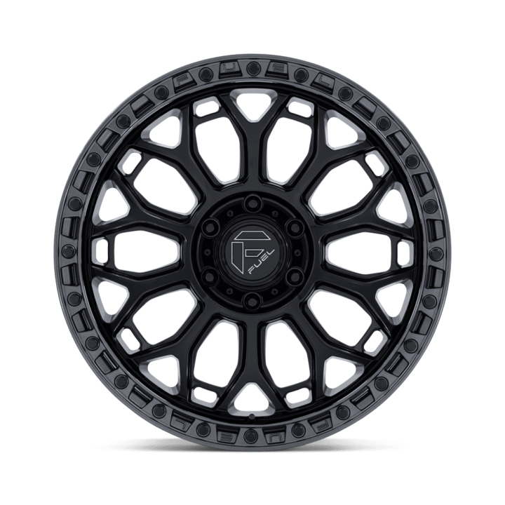 Felga aluminiowa FC901 TALON Gloss Black W/ Gloss Gunmetal Lip FUEL - ujęcie 2