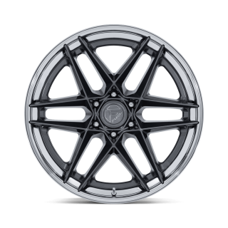 Felga aluminiowa FC408 FLIGHT Gloss Gunmetal W/ Chrome Lip FUEL - ujęcie 2