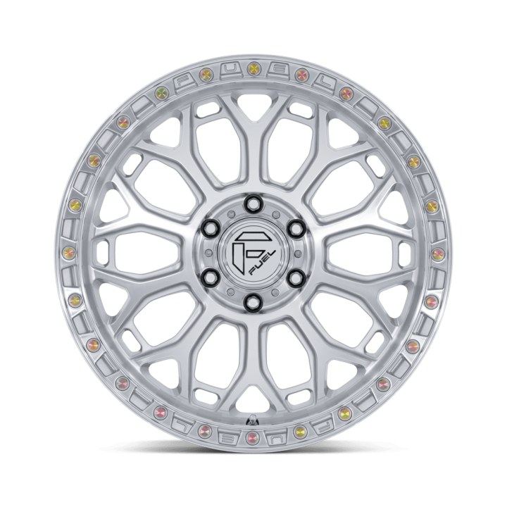 Felga aluminiowa FC901 TALON Gloss Silver W/ Machined Face FUEL - ujęcie 3