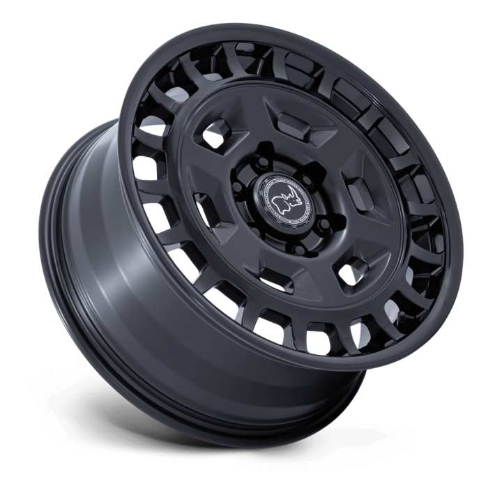 Felga aluminiowa BR405 ROVER Matte Black W/ Gloss Black Lip BLACK RHINO - ujęcie 3