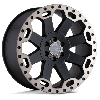Felga aluminiowa Matte Black W/ Machined Dark Tint Warlord Black Rhino