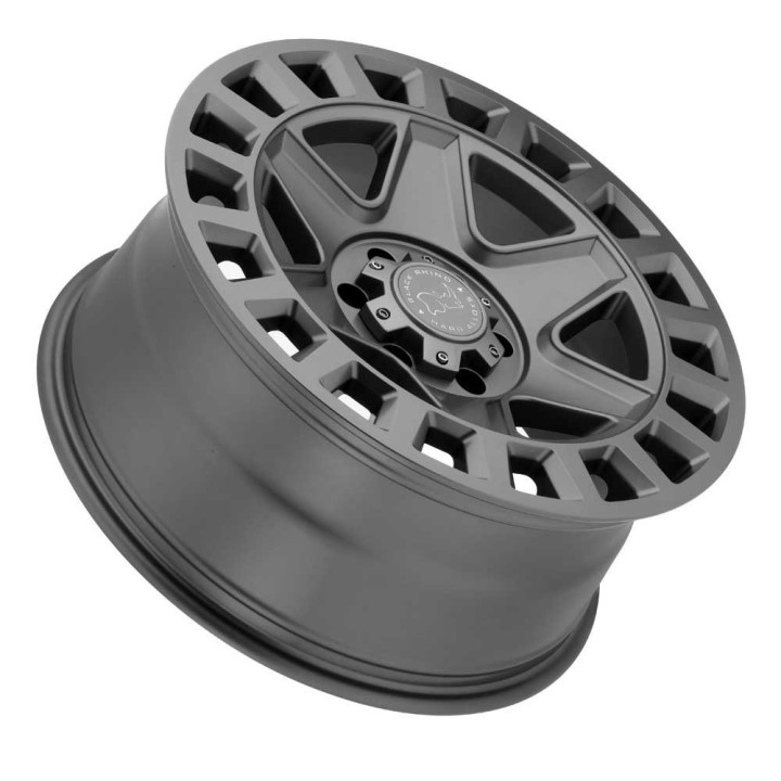 Felga aluminiowa Matte Gunmetal York Black Rhino - ujęcie 3