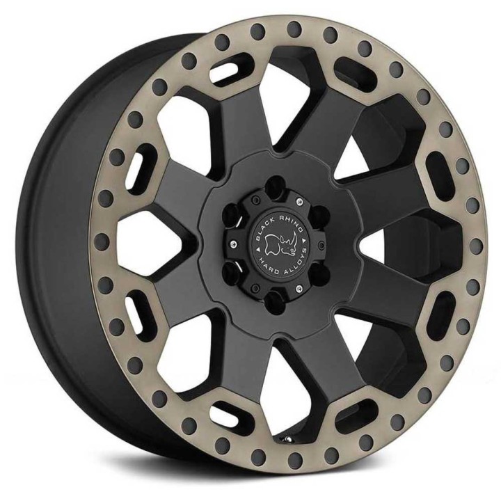 Felga aluminiowa Matte Black/Machine Dark Warlord Black Rhino - ujęcie 2