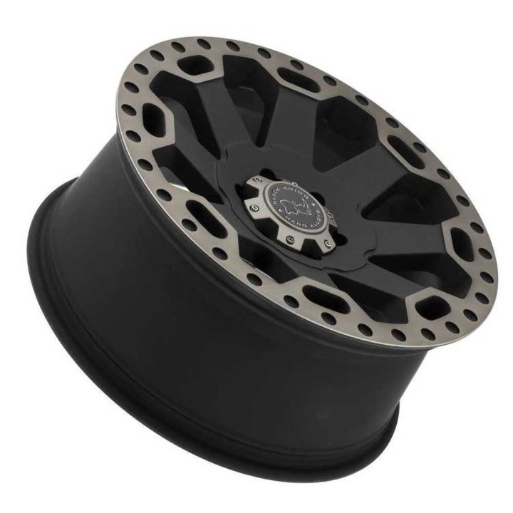 Felga aluminiowa Matte Black/Machine Dark Warlord Black Rhino - ujęcie 4