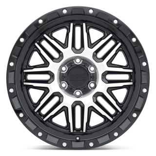 Felga aluminiowa ALAMO Gloss Black W/ Machined Face & Stainless Bolts BLACK RHINO - ujęcie 2