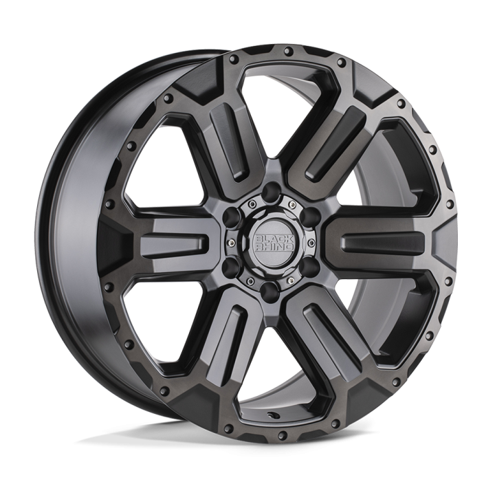 Felga aluminiowa WANAKA Matte Gunmetal W/ Brushed Face & Gunmetal Tint BLACK RHINO