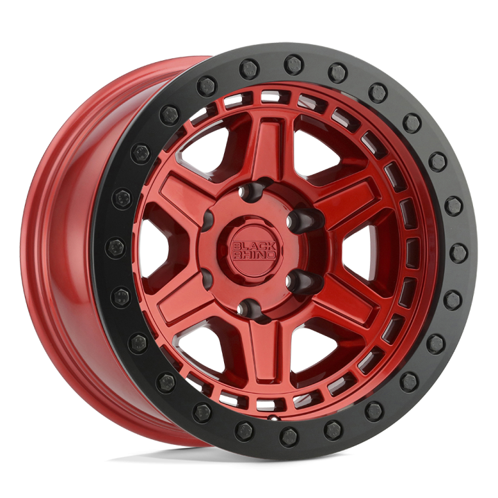 Felga aluminiowa RENO Candy Red W/ Black Ring & Bolts BLACK RHINO