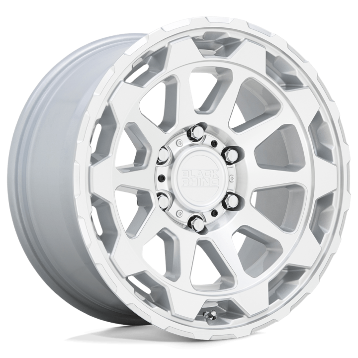 Felga aluminiowa ROTOR Gloss Silver W/ Mirror Cut Face BLACK RHINO