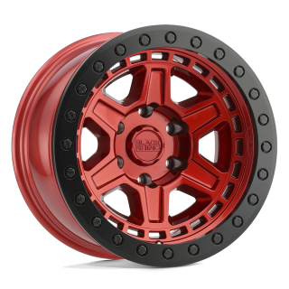 Felga aluminiowa RENO Candy Red W/ Black Ring & Bolts BLACK RHINO