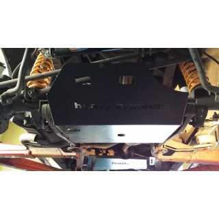 Suzuki Jimny 1998-2017 front and engine differential cover steel black
