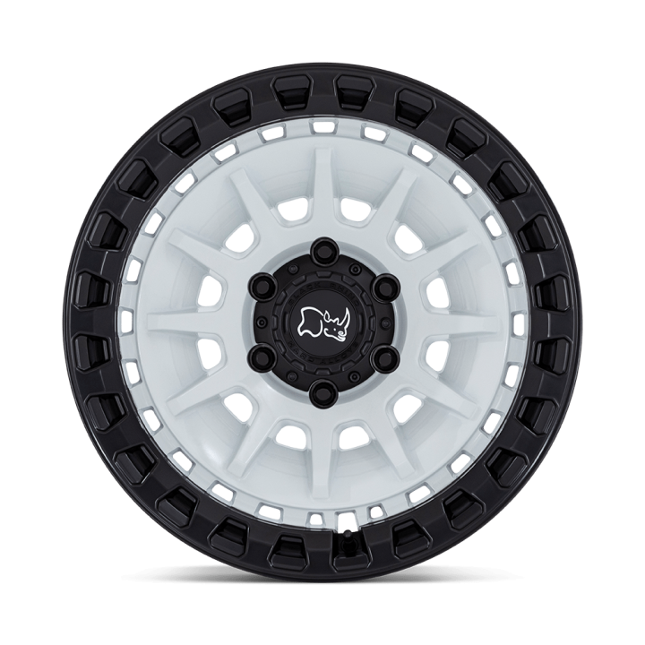 Felga aluminiowa BARRAGE Gloss White On Matte Black BLACK RHINO - ujęcie 2