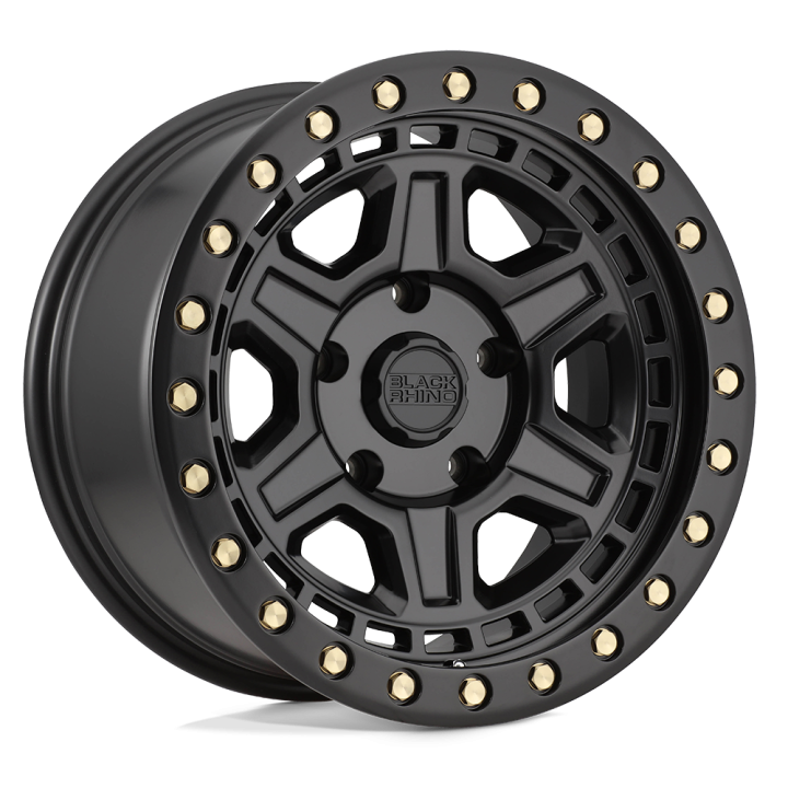 Felga aluminiowa RENO Matte Black W/ Brass Bolts BLACK RHINO
