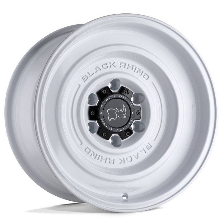 Felga aluminiowa SOLID Gloss White BLACK RHINO