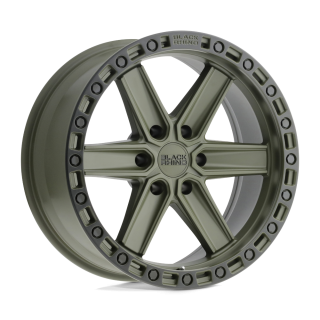 Felga aluminiowa HENDERSON Olive Drab Green W/ Black Ring BLACK RHINO