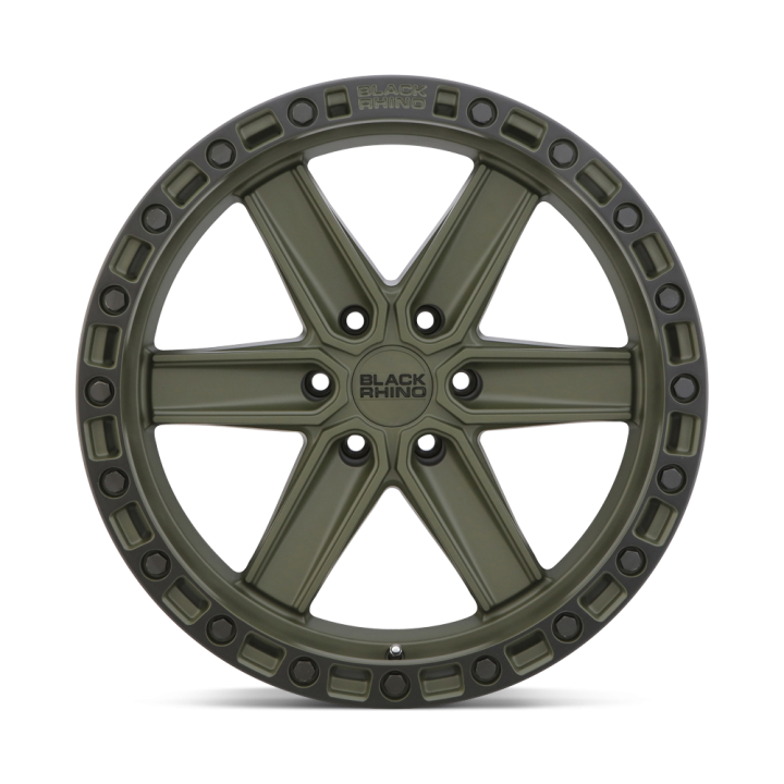 Felga aluminiowa HENDERSON Olive Drab Green W/ Black Ring BLACK RHINO - ujęcie 2