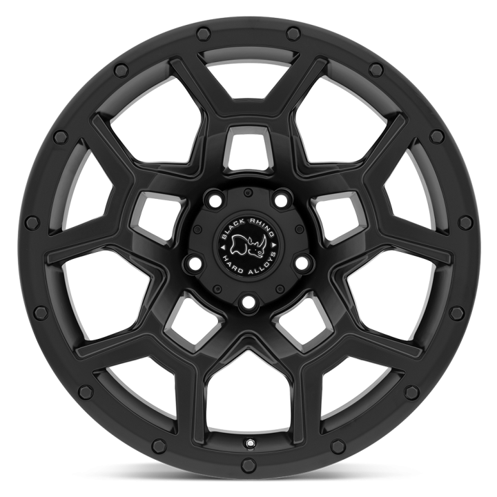 Felga aluminiowa OVERLAND Matte Black BLACK RHINO - ujęcie 2