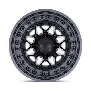 Felga aluminiowa ALPHA Matte Black W/ Gunmetal Lip BLACK RHINO - ujęcie 2