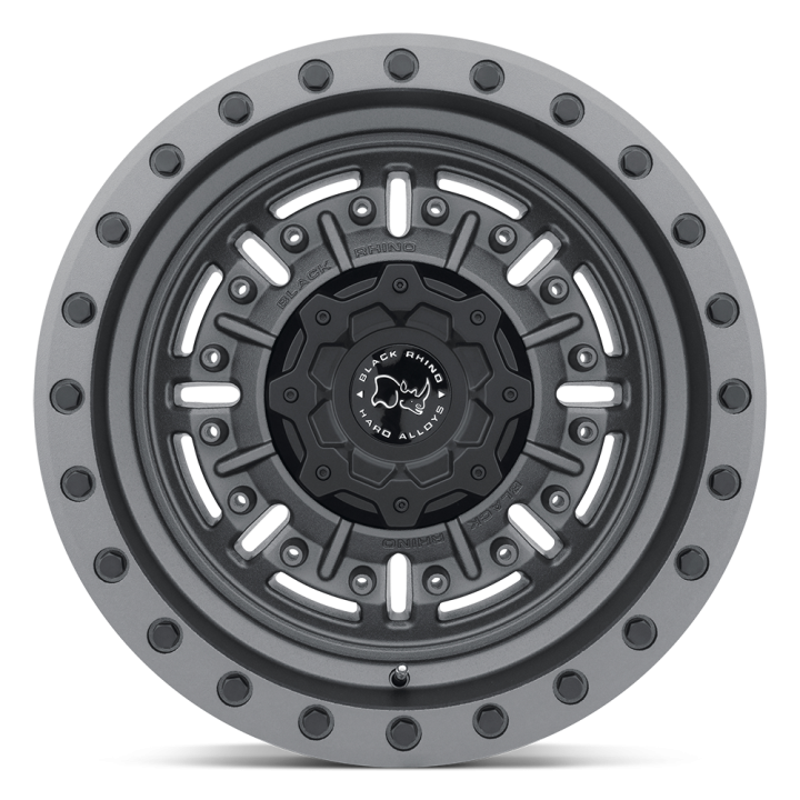 Felga aluminiowa ABRAMS Textured Matte Gunmetal BLACK RHINO - ujęcie 3